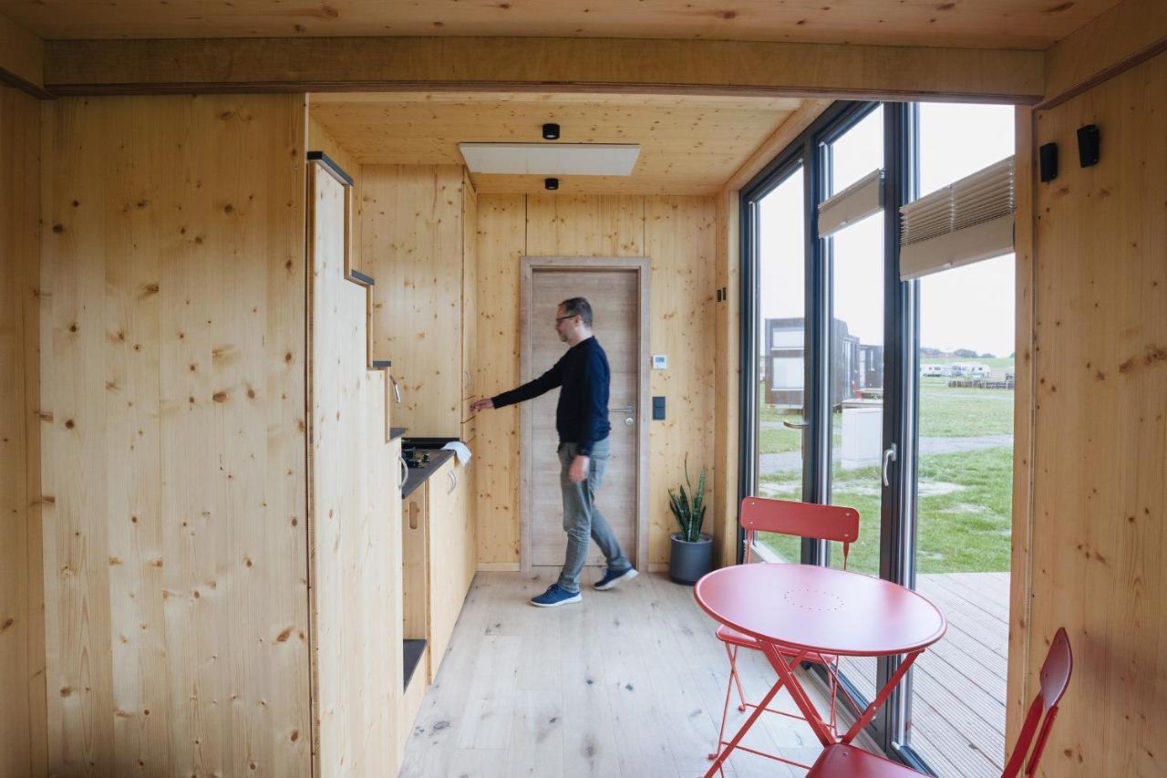 Tiny House Nature 15 Zur Meerseite - Green Tiny Village Harlesiel Carolinensiel Dış mekan fotoğraf